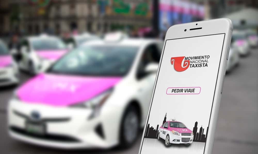 Movimiento Nacional Taxista competirá con Uber, DiDi y Cabify con su app