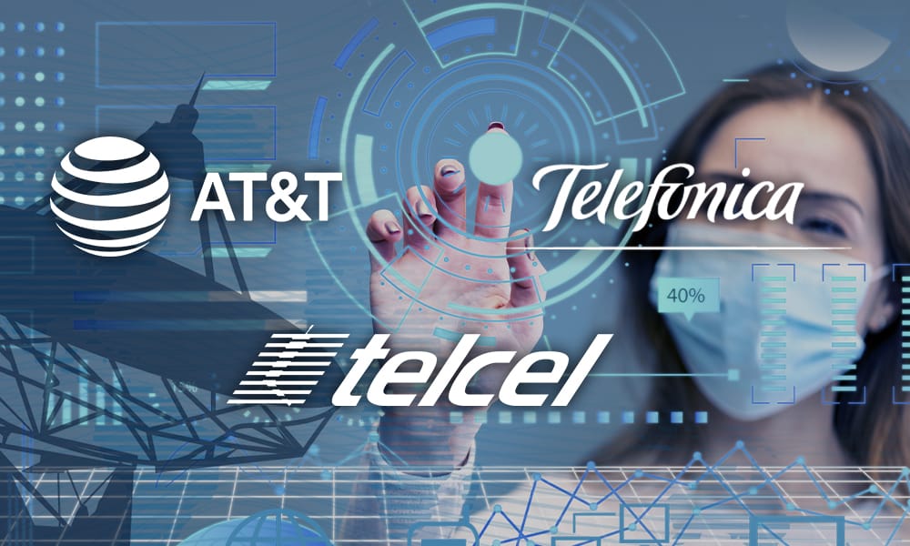 Pandemia acentúa las preocupaciones de AT&T, Telcel y Telefónica
