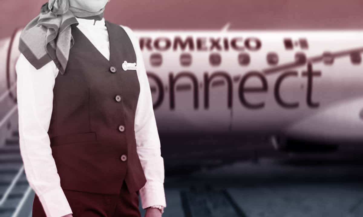 Sobrecargos de Aeroméxico Connect: entre despidos y cambios contractuales