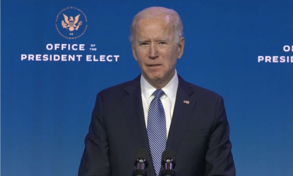 Joe Biden acusa a Donald Trump de promover actos terroristas