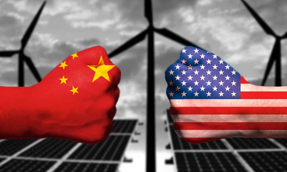 China y Estados Unidos batallan por el liderazgo en la transición energética