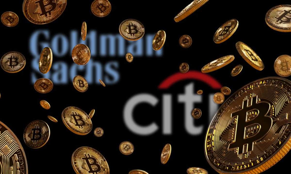 Goldman Sachs y Citi se suman a la fiebre por las criptomonedas en Wall Street