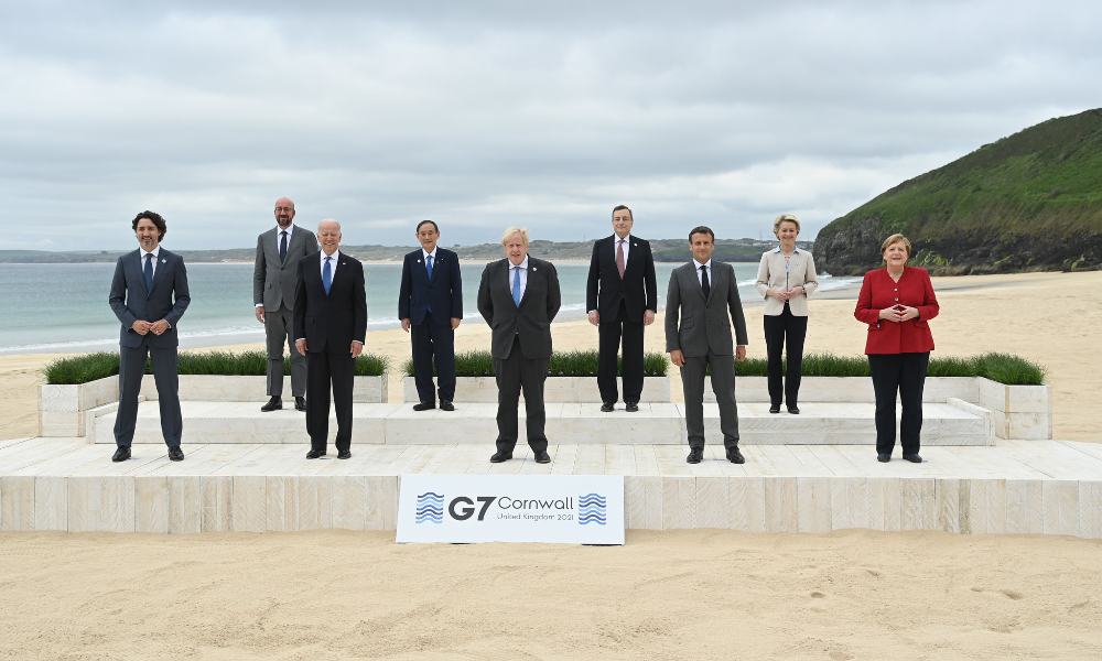Cumbre del G7 culmina con acuerdos en vacunas, clima e infraestructura