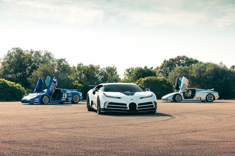 Bugatti formará parte de a la empresa conjunta de Porsche y Rimac