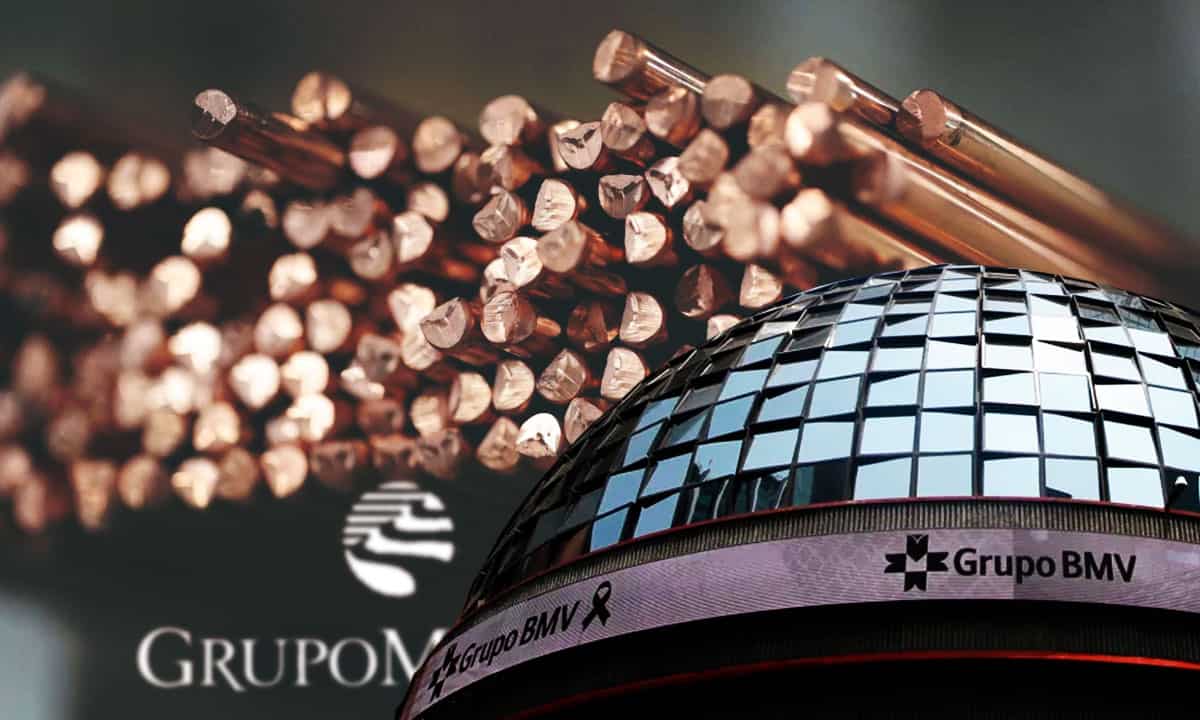 Grupo México ‘brilla’ en la BMV por repunte del precio del cobre