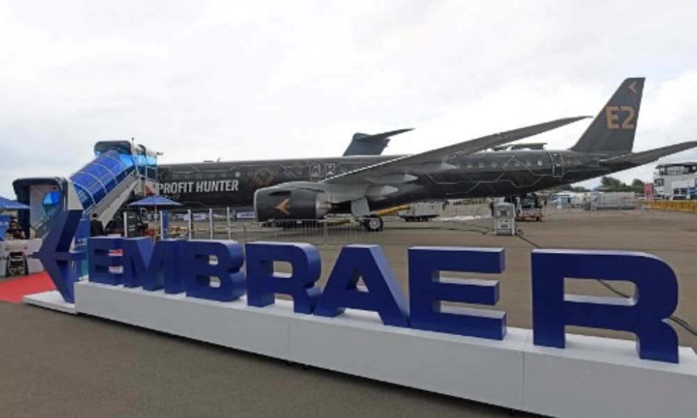 Acciones de Embraer se disparan tras recuperación de ganancias en el segundo trimestre
