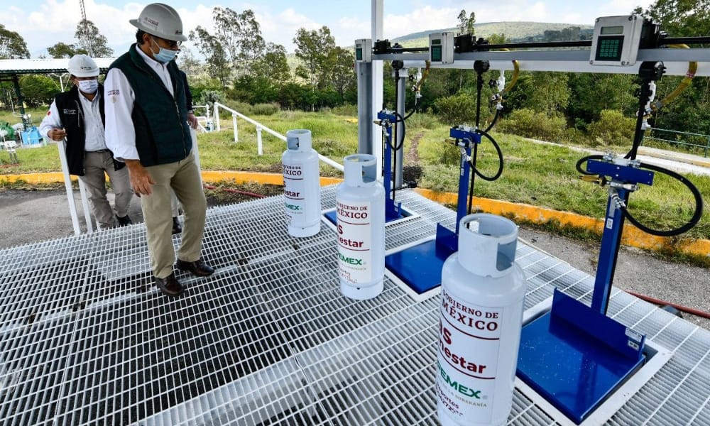Pemex alista el primer lote de tanques para Gas Bienestar