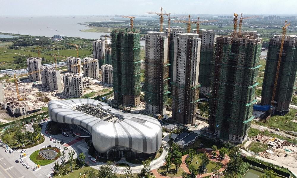 Construcción y el sector inmobiliario en China se contraen por primera vez desde que inició la pandemia