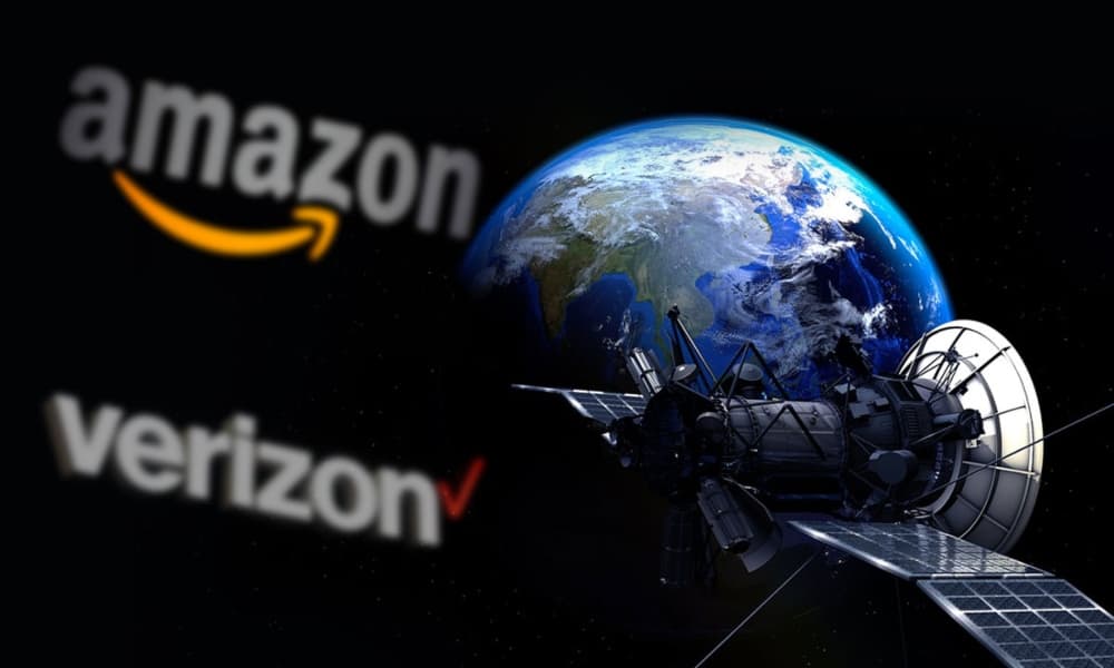 Verizon se asocia con Amazon para utilizar su sistema de internet satelital y llegar a zonas rurales en EU