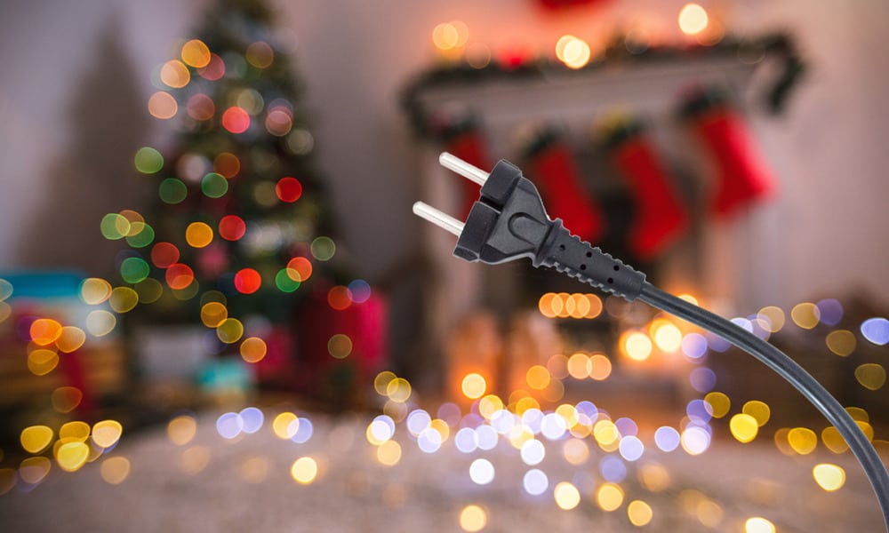 ¿Cómo ahorrar energía eléctrica en temporada navideña?