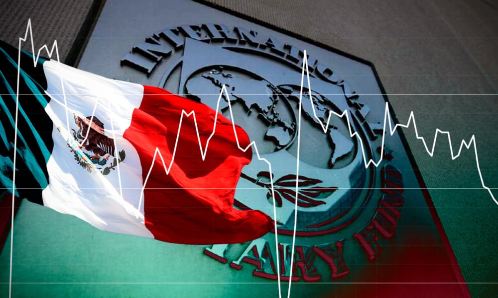FMI recorta pronóstico de crecimiento de México de 2022; pasa de 4 a 2.8%
