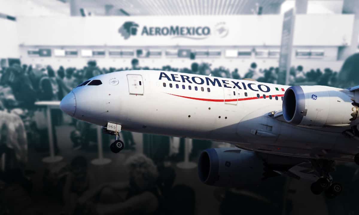 Aeroméxico solicita revisión judicial por declaratoria de saturación del AICM