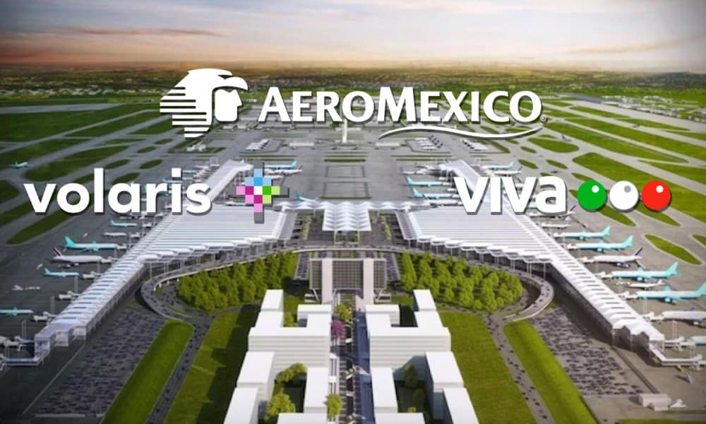 Volaris, Viva Aerobús y Aeroméxico le dan el sí a Santa Lucía ante menores costos