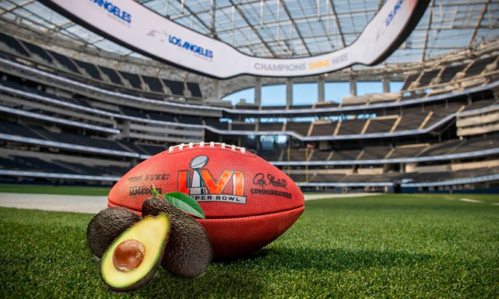 Aguacate mexicano, el oro verde que acompañará a millones de aficionados en el Super Bowl LVI
