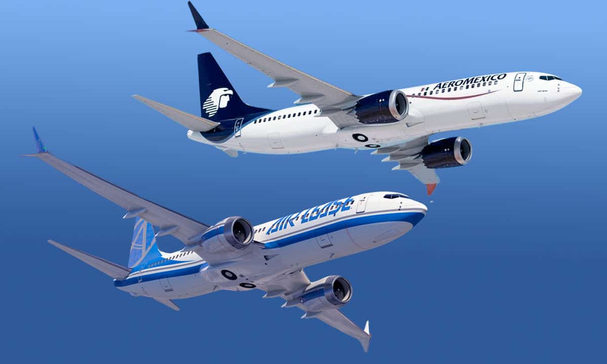 Acciones de Aeroméxico suben tras acuerdo por arrendamiento de 9 aeronaves