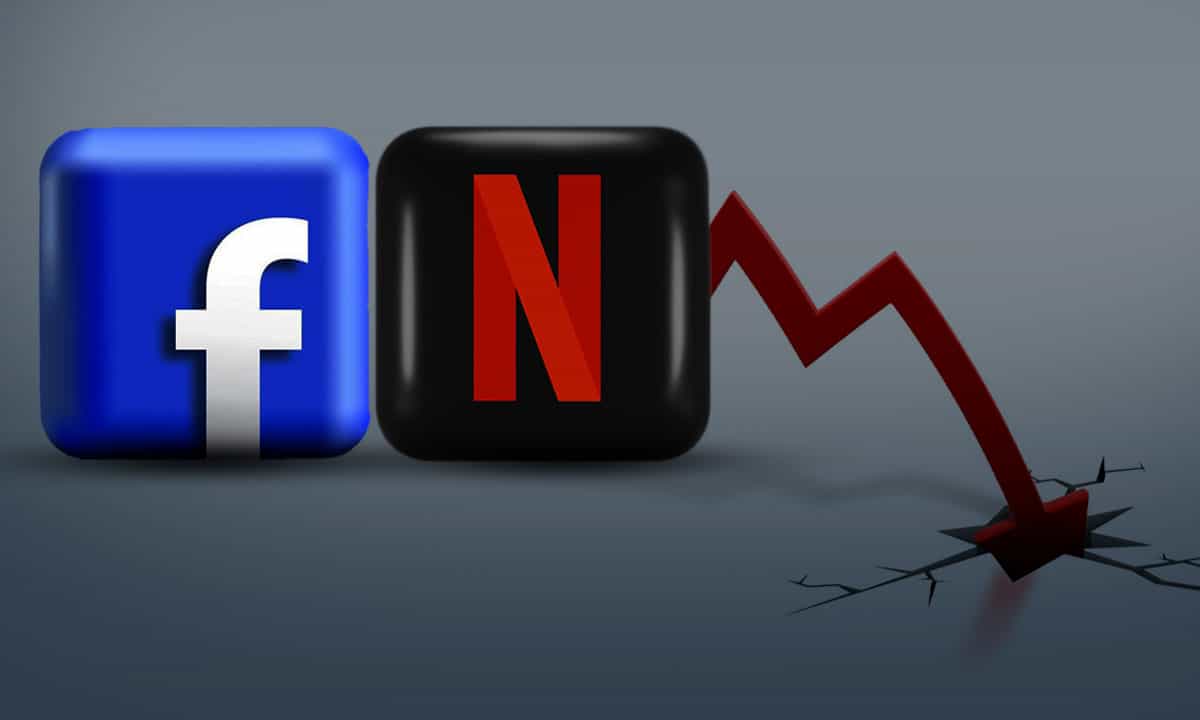 Netflix y Facebook ‘arrancan’ el año con su peor caída trimestral en la última década