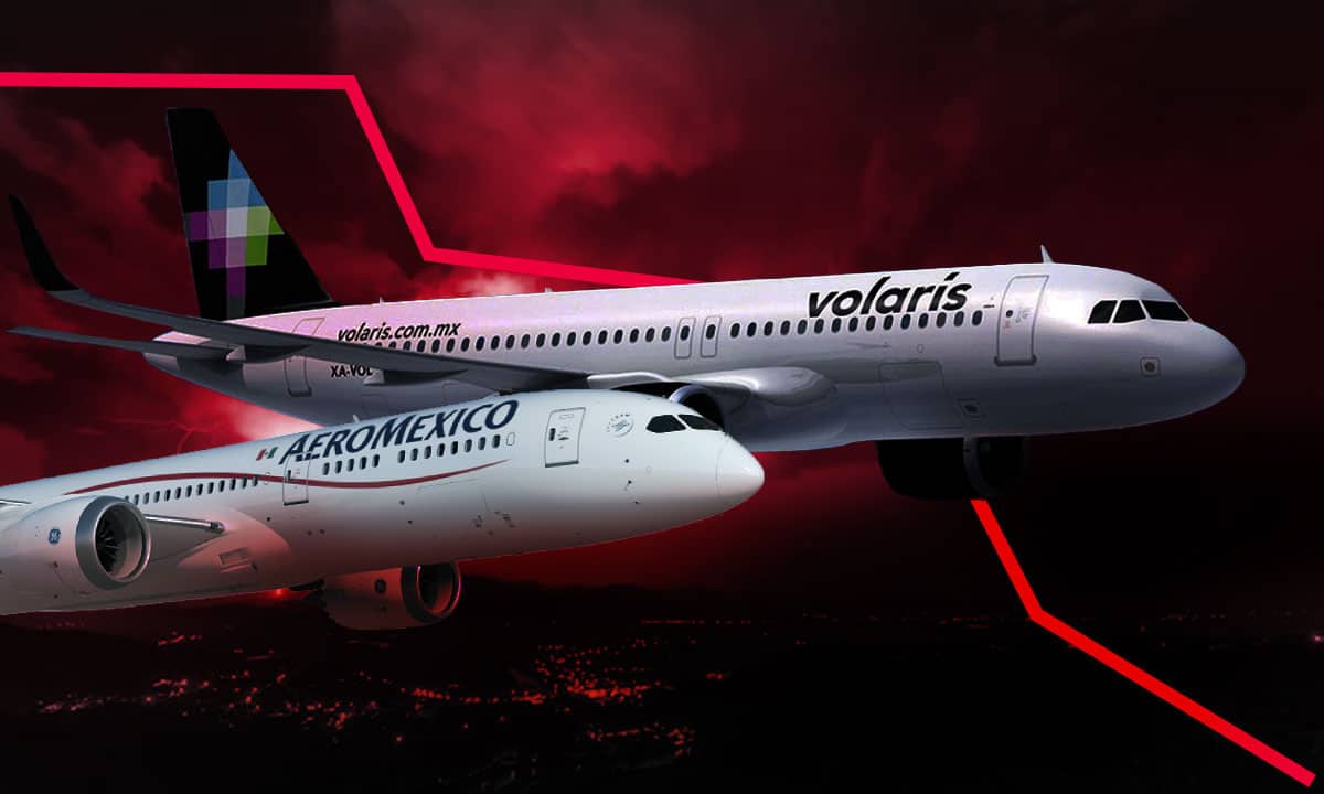 Volaris, Aeroméxico y grupos aeroportuarios ‘colapsan’; caen tras incidente en AICM