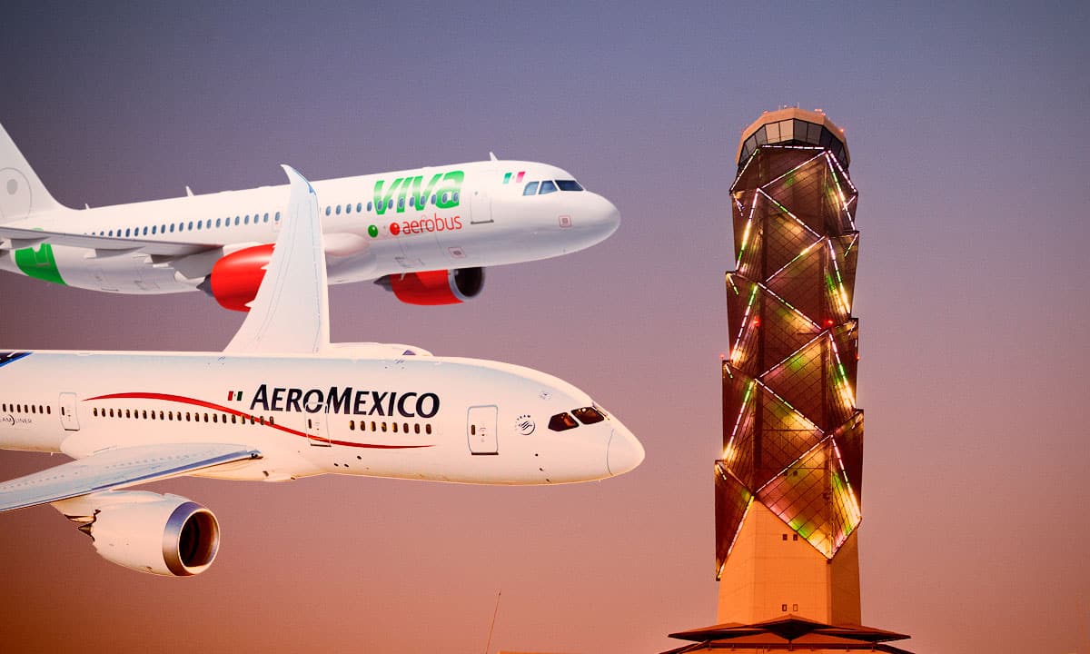 Viva Aerobus anuncia 5 nuevas rutas desde el AIFA tras acuerdo de gobierno con aerolíneas
