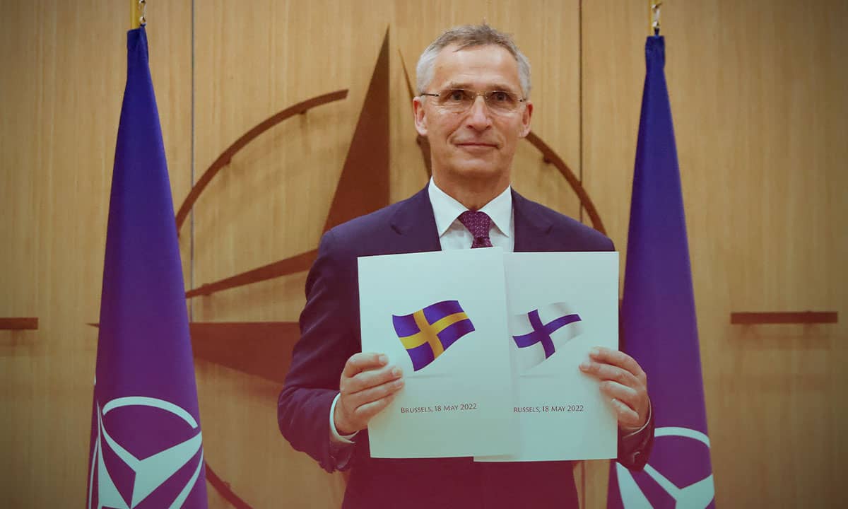 Finlandia y Suecia formalizan solicitud de adhesión a la OTAN