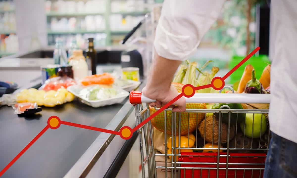 Inflación se acelera a 8.16% en la primera quincena de julio, impulsada por los alimentos