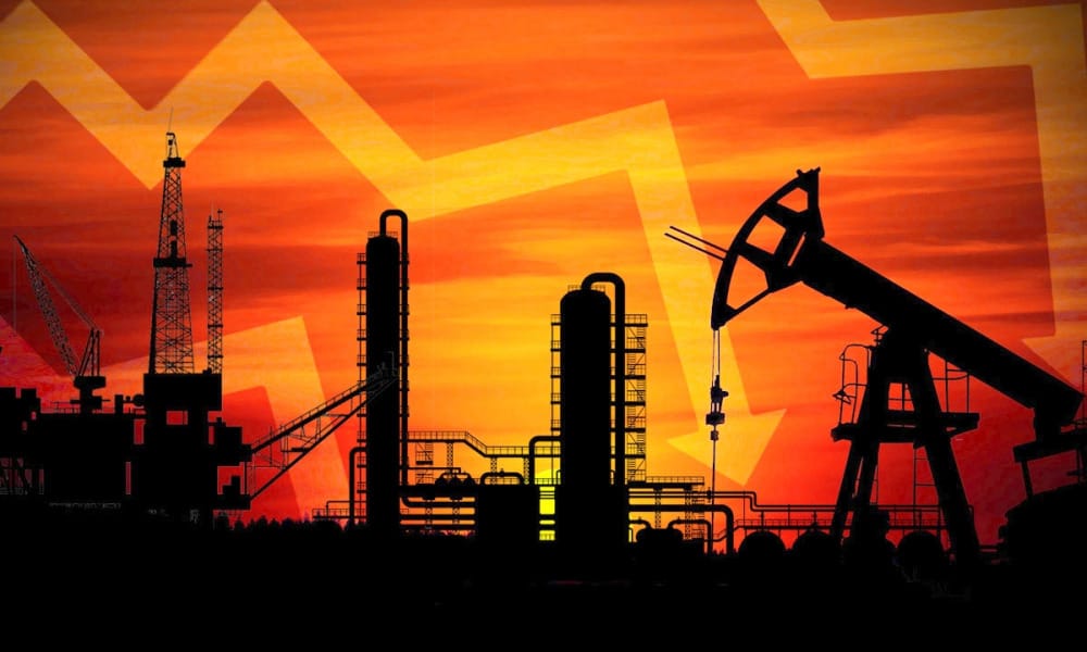 Petróleo anota racha mensual de pérdidas más larga desde hace dos años