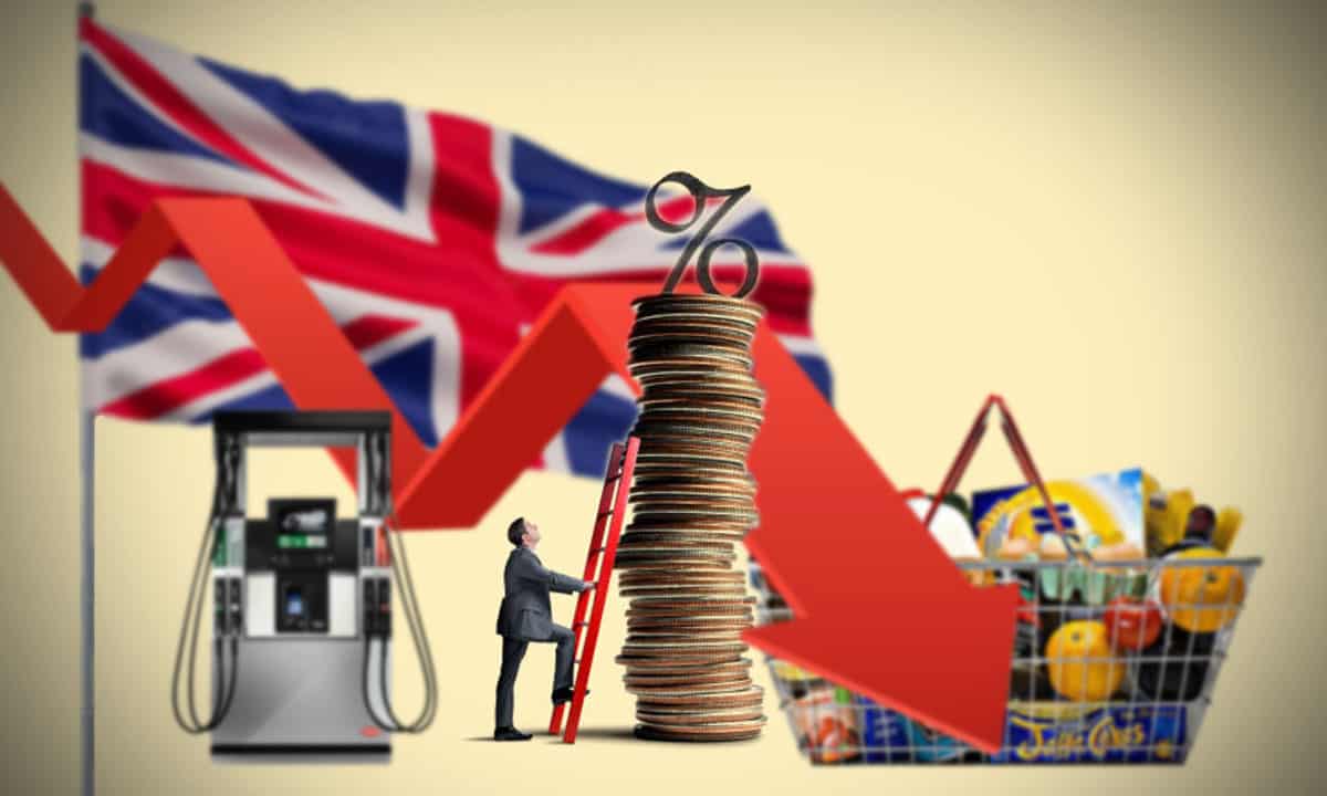 Inflación en Reino Unido se frena por primera vez en casi un año