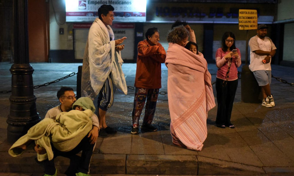 Nuevo sismo de 6.9 grados sacude a México; se reportan dos fallecidos