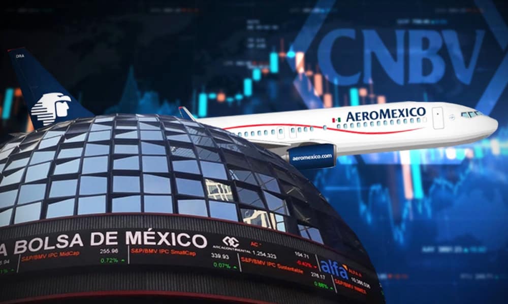 Acciones de Aeroméxico repuntan 5.6% tras recibir aval de la CNBV para iniciar OPA