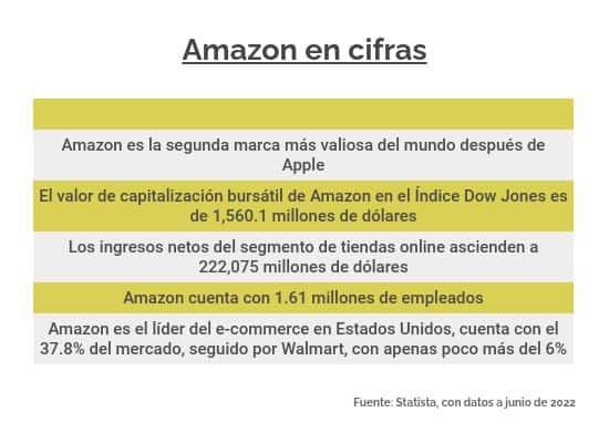 Amazon en cifras