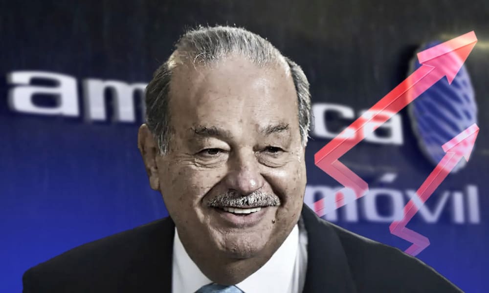 América Móvil, de Carlos Slim, anota su mejor ganancia semanal desde mayo
