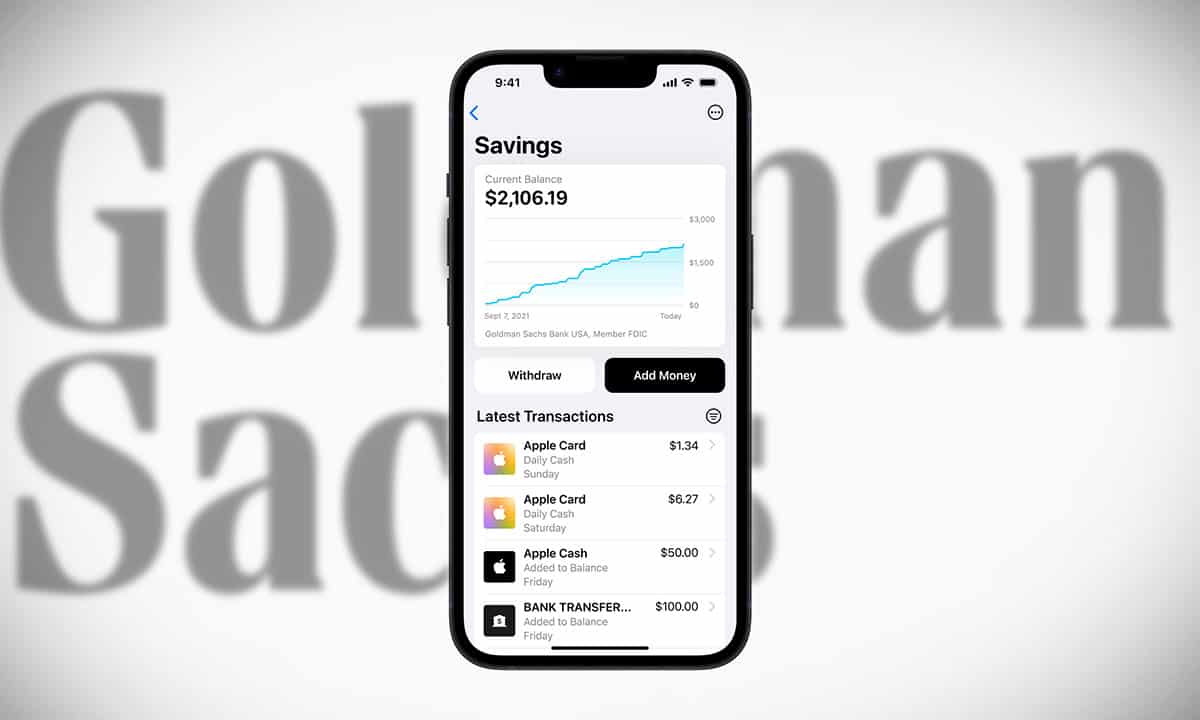 Apple pacta alianza con Goldman Sachs para ofrecer cuentas de ahorro