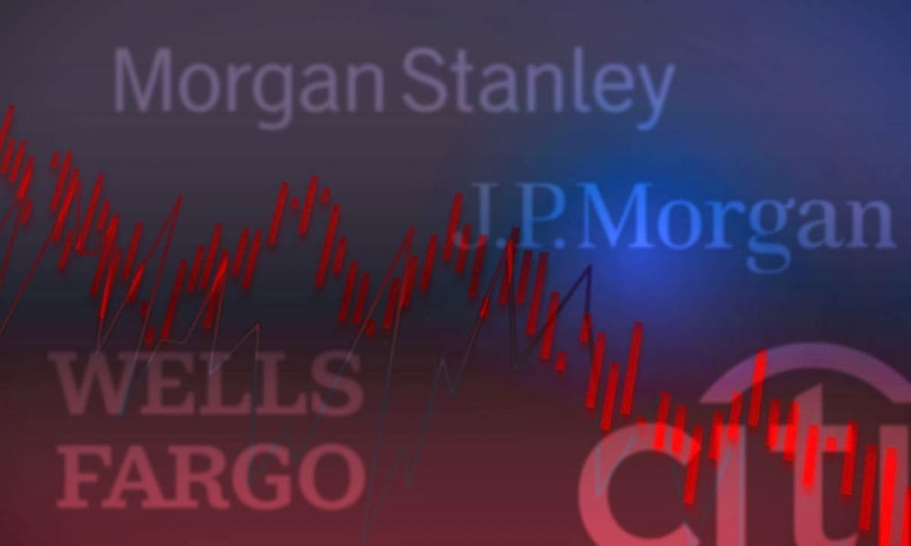 Utilidad de JPMorgan, Citigroup, Morgan Stanley y Wells Fargo se hunde en 3T2022