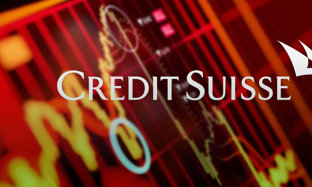 Credit Suisse profundiza turbulencia con caída de acciones a mínimo histórico