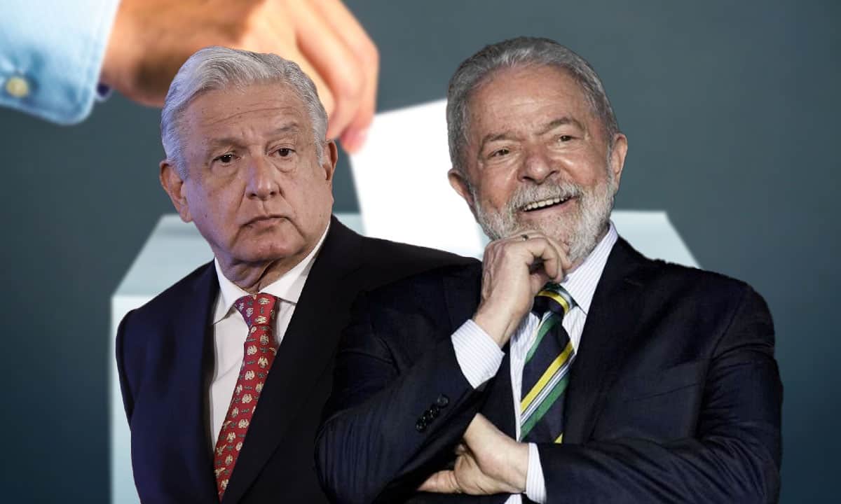 AMLO celebra el triunfo de Lula da Silva critica al INE ante las elecciones en Brasil