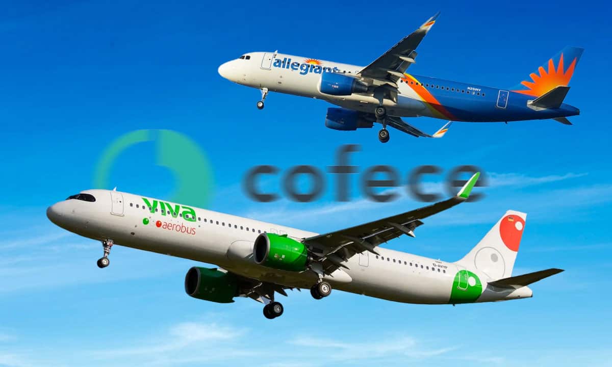 Viva Aerobus y Allegiant formalizan alianza con el ‘visto bueno’ de la Cofece