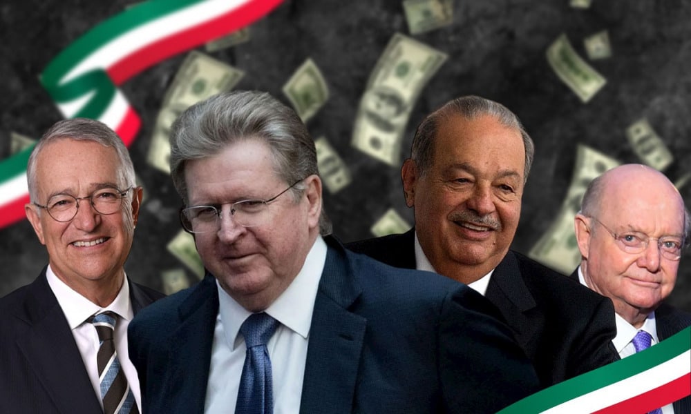 ¿Quiénes son los empresarios mexicanos más ricos del mundo?