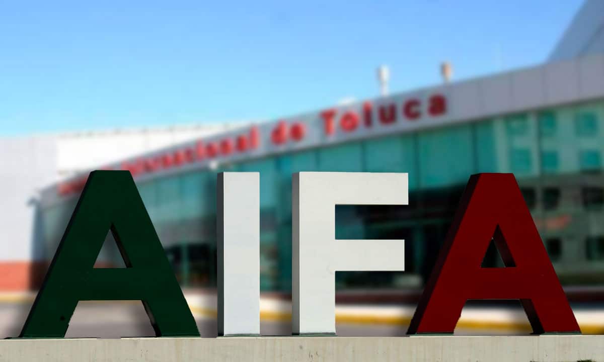 AIFA logra superar tráfico de pasajeros de Toluca por primera vez