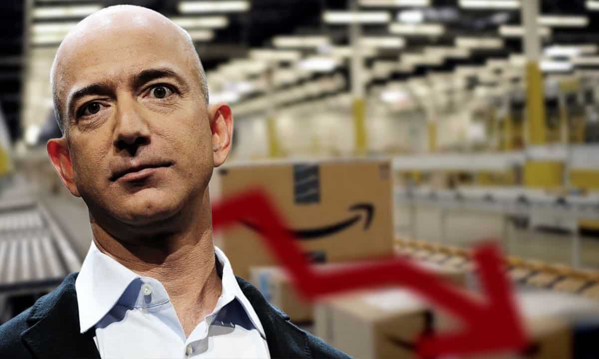 Amazon tropieza, se convierte en la primer empresa pública en perder 1 billón de dólares en valor de mercado