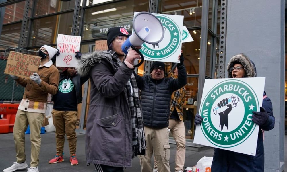 huelga empleados Starbucks