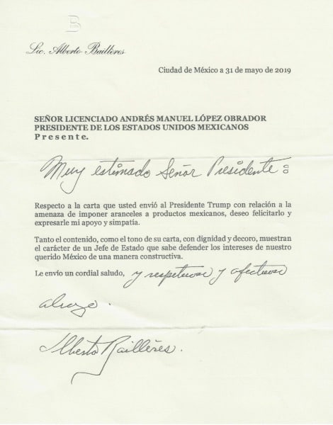 El empresario mexicano, Alberto Baillères, hizo algo que pocos se atreverían a hacer, mostrar su apoyo al presidente AMLO ante un problema de tamaño internacional, el caso Trump