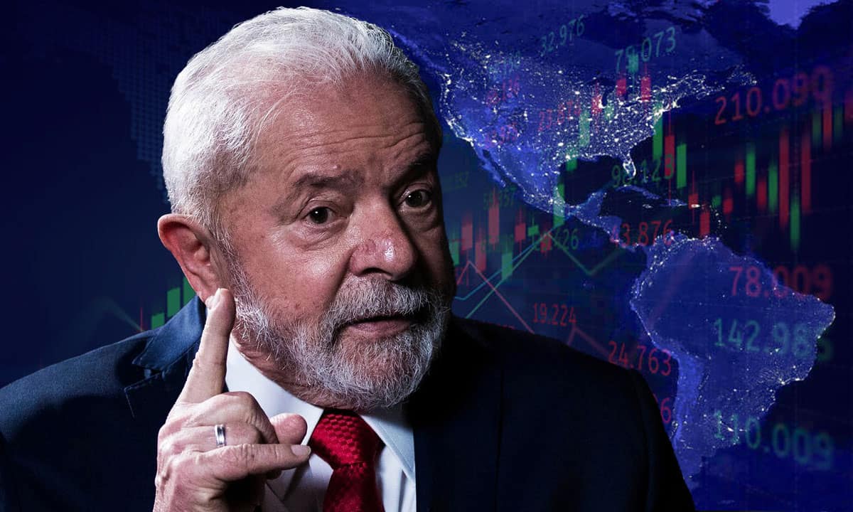 Lula da Silva bolsa de Brasil