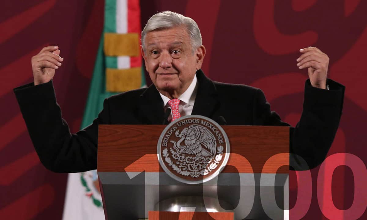 “La Mañanera” de López Obrador llega a 1,000 ediciones