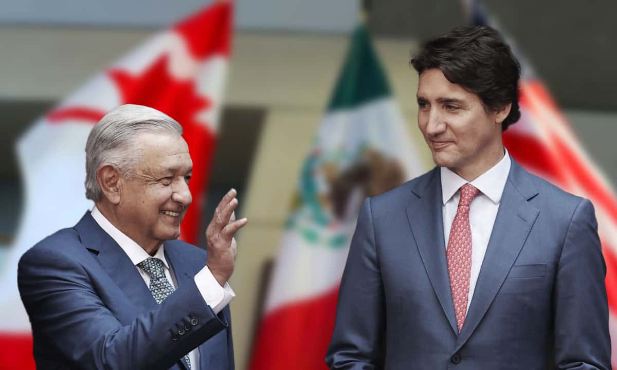 AMLO se compromete con Trudeau a recibir a empresas canadienses inconformes con sus políticas