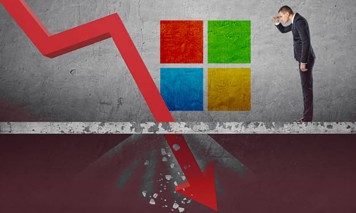 Analistas señalan debilidad en la nube y provocan caída de Microsoft