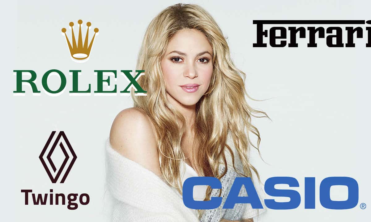 Estas son las marcas que Shakira volvió tendencia