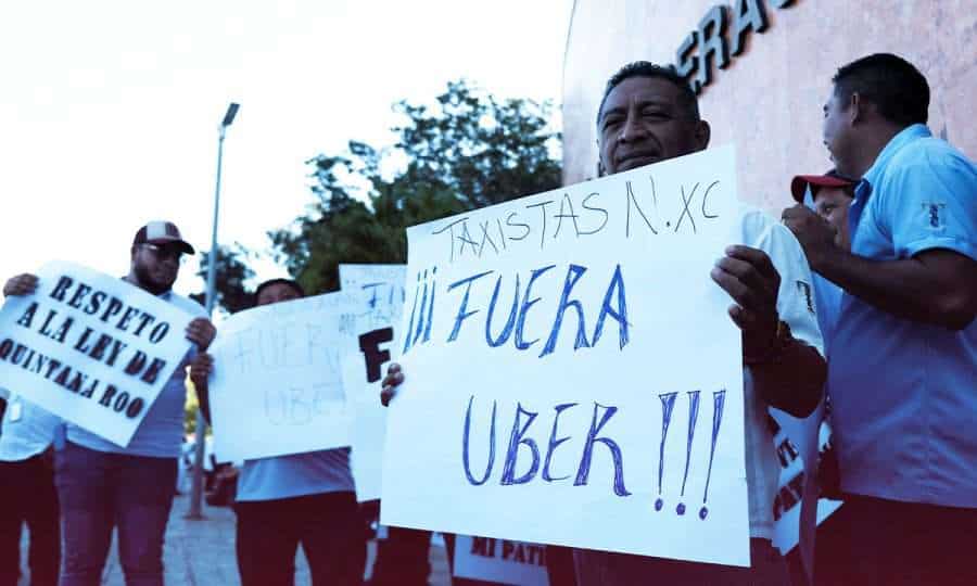 Uber Sigue Con Problemas Para Operar En Cancún