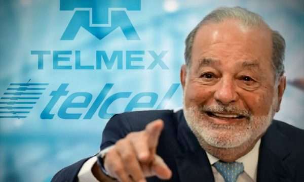 Carlos Slim con Telmex y Telcel