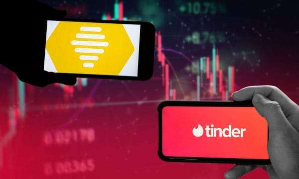 Apps de citas Tinder y Bumble llegan a San Valentín con menos valor en bolsa