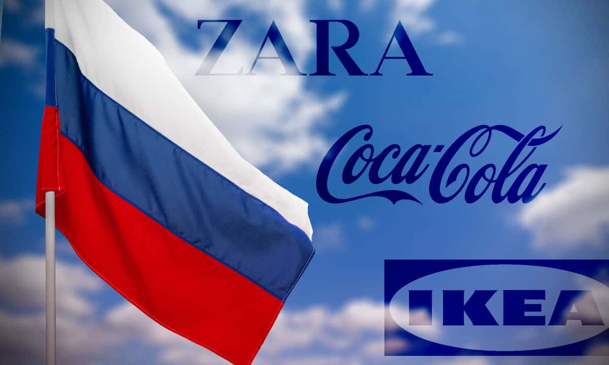 Marcas como Coca-Cola, Zara e IKEA se retiran de Rusia, pero no sus productos