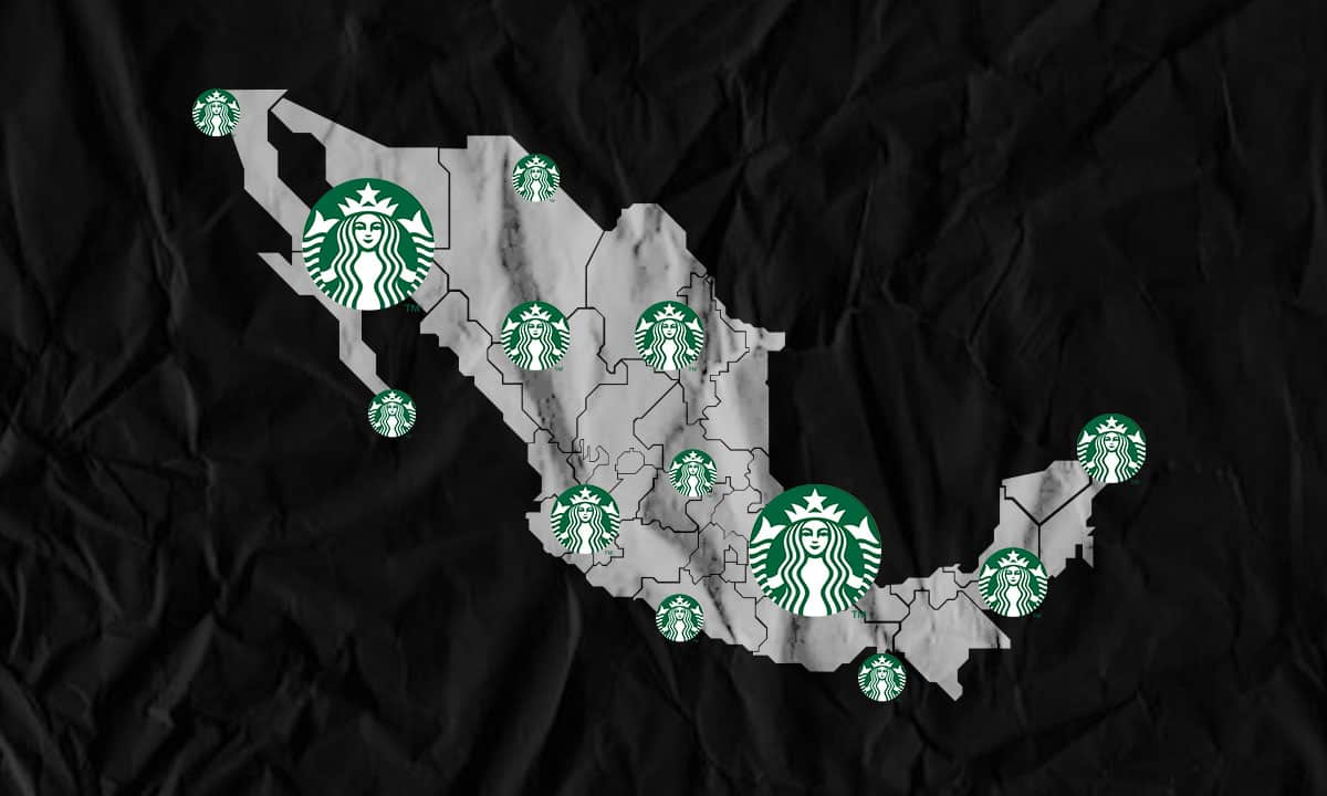 ¿Cuántos Starbucks hay en México?